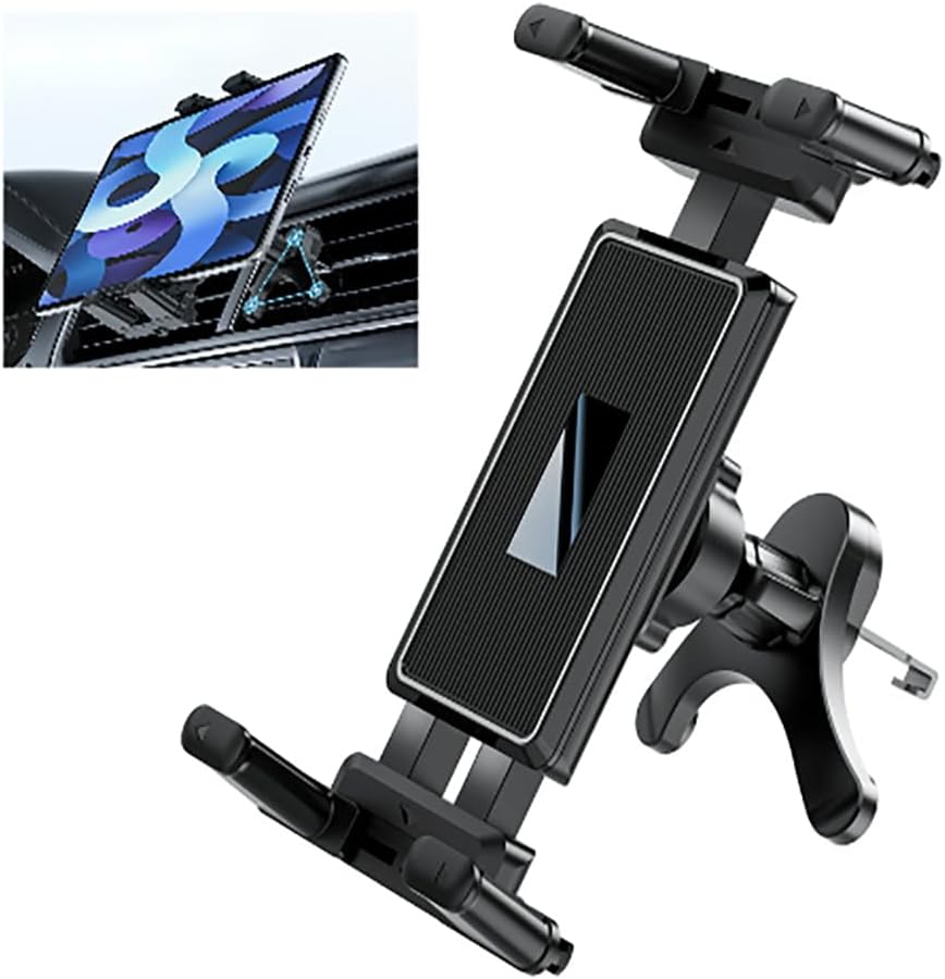 Car Vent Phone Mount, Upgraded Car Phone Holder for Vent, Cell Phones Car Mount with Strong Steel Hook for iPhone Car Mount, 360° Rotation Automobile Cradles Compatible with iPhone Android iPad